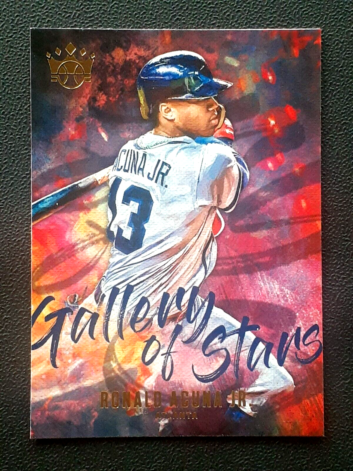 RONALD ACUNA JR. 2019 PANINI DIAMOND KINGS GALLERY OF STARS RONALD ACUNA JR. 2019 PANINI DIAMOND KINGS GALLERY OF STARS