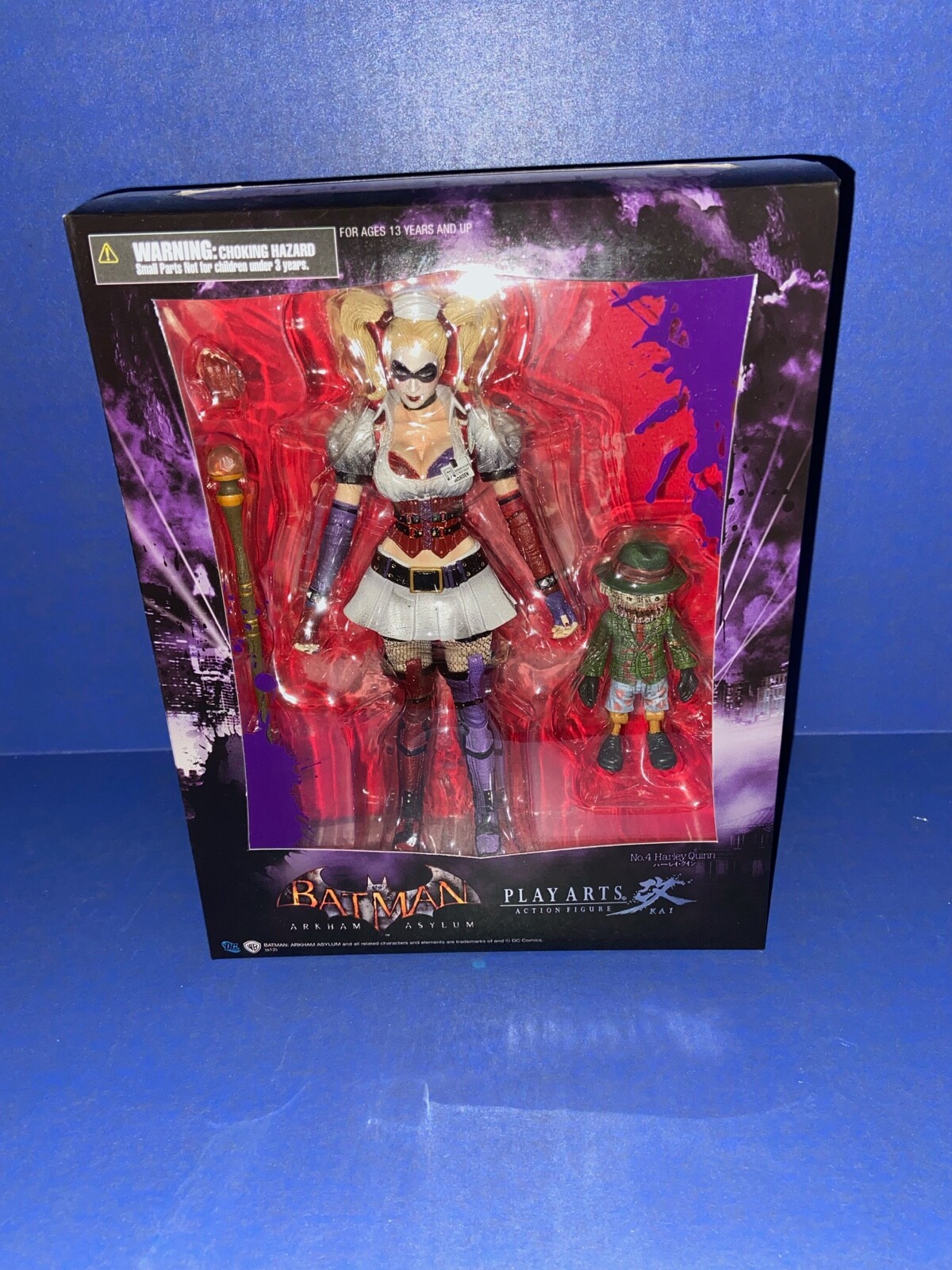Batman Arkham Asylum Harley Quinn Figure Play Arts Square Batman Arkham Asylum Harley Quinn Figure Play Arts Square