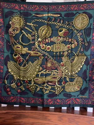 Nwt Hermes tagged Carre 90 Zenobie Reine de Palmyre Queen Palmyre Genobia Scarf