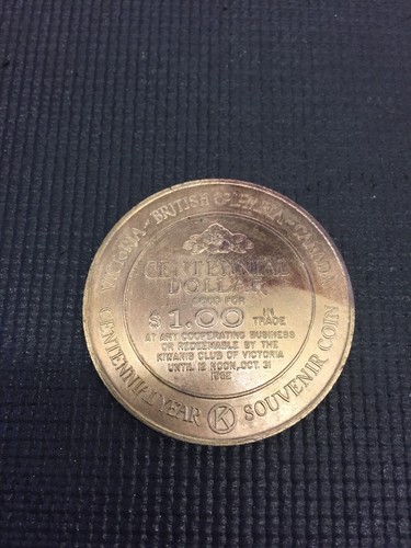 City Of Victoria Centennial 1862-1962 $1 Trade Token coin Combine Shipping