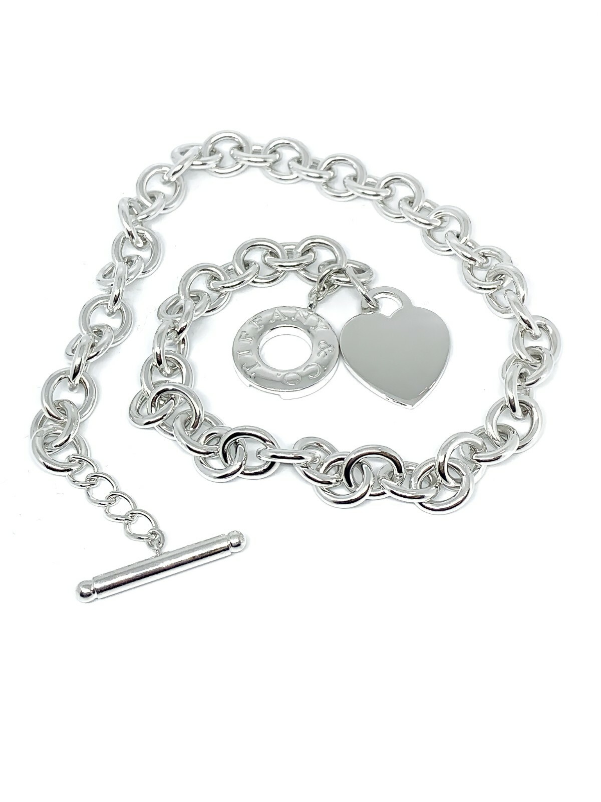Tiffany & Co. Heart Tag Toggle Necklace 689289772565| eBay