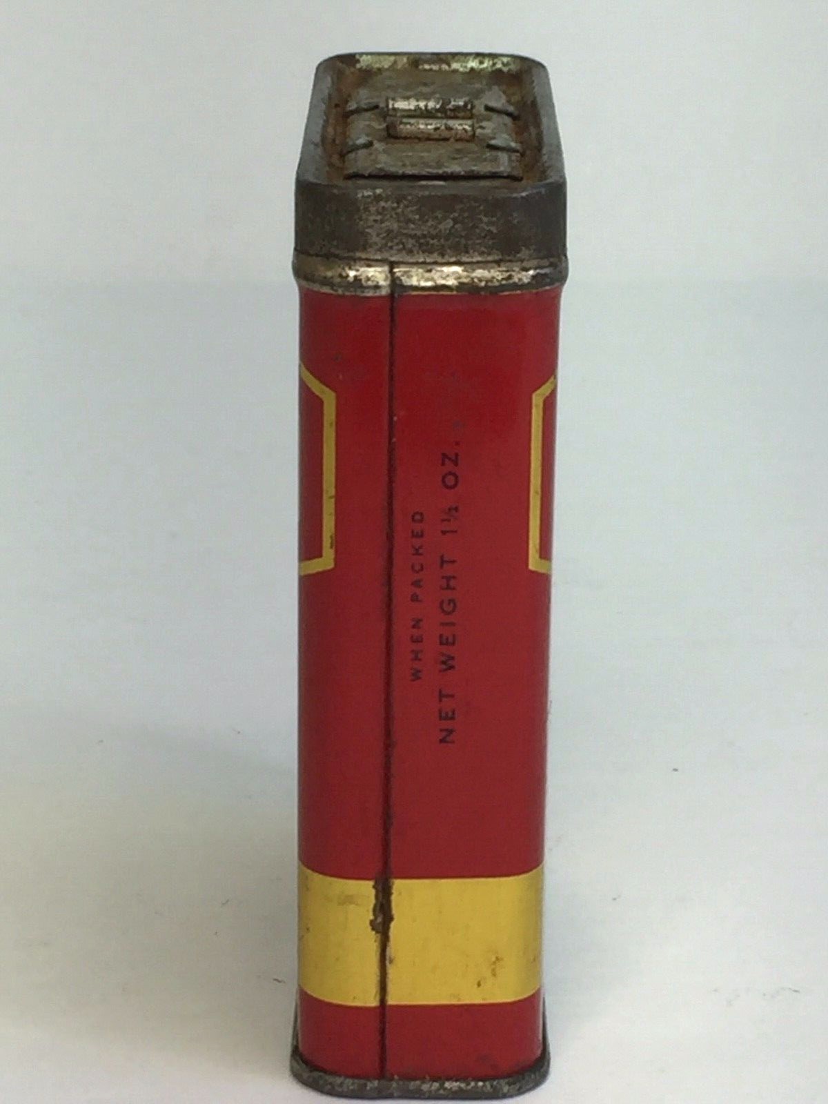 Vintage Servu Brand Cayenne 1 1/2 oz. Tin Made Canada  Empty