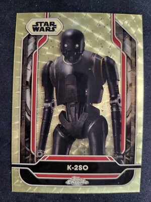 2024 Topps Chrome Star Wars Costco Super Box K-2SO SUPERFRACTOR 1/1 OF 1 #101