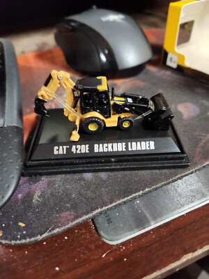 CAT Caterpillar 420E Backhoe Loader Yellow ''Micro-Constructor'' Series Diecast F
