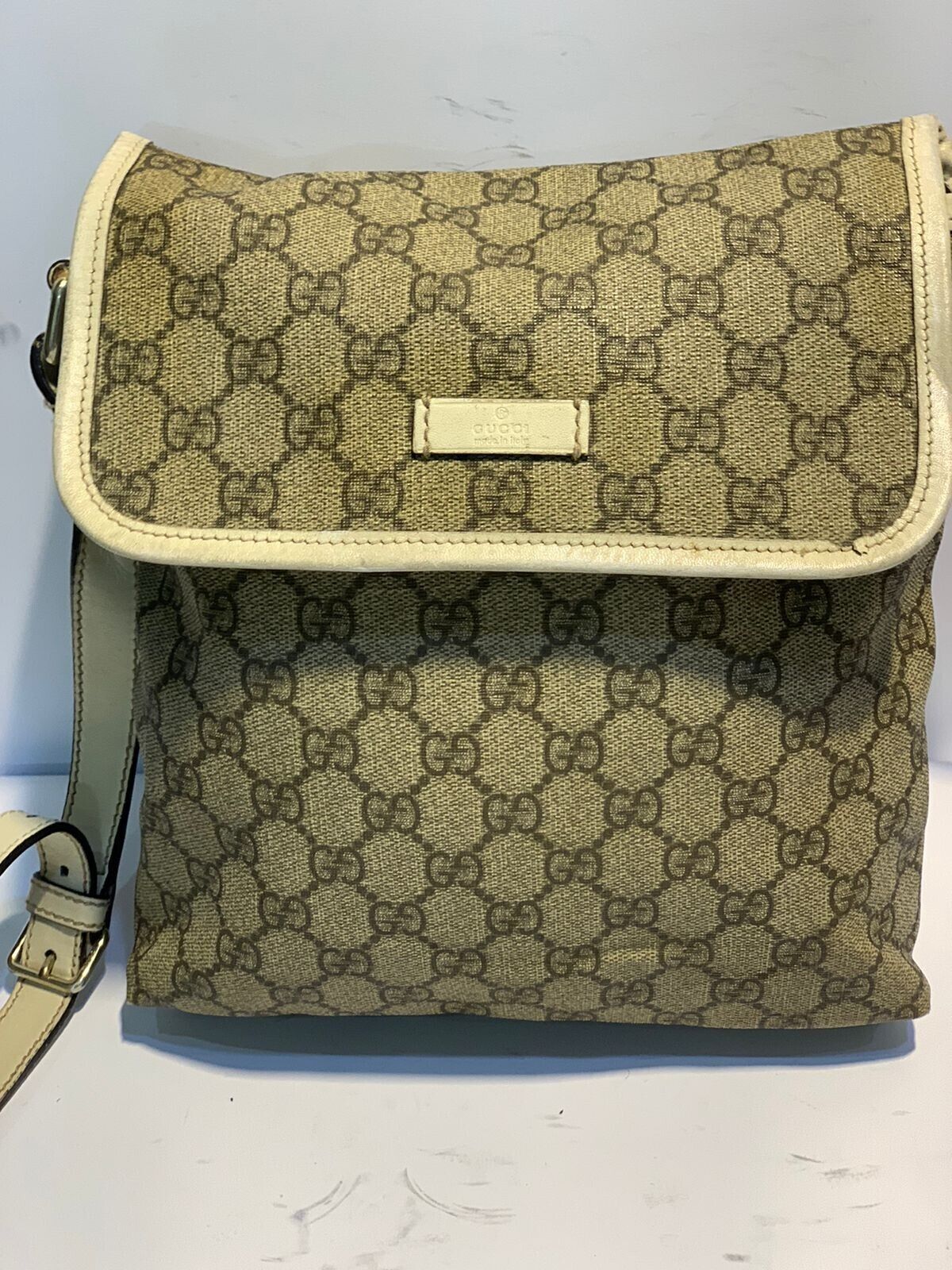 Pre-Owned Auth Gucci Shoulder Bag 223666 Women's GG Supreme Pre-Owned Auth Gucci Shoulder Bag 223666 Women's GG Supreme