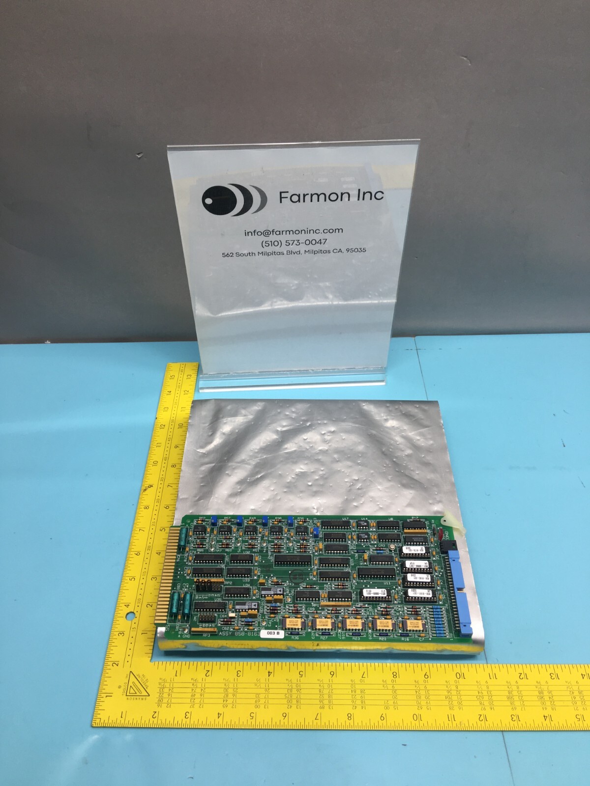 SVG 858-8163-003 Processor PCB Card REV A, 128555