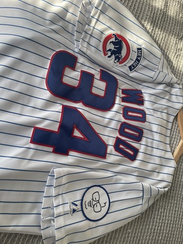 Kerry Wood 1998 Chicago Cubs Men's Home White Jersey w