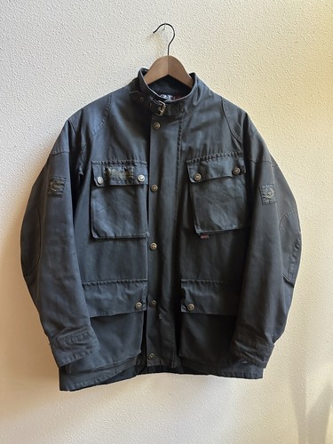 Belstaff Crosby Motorcycle Waxed Cotton Vintage Jacket