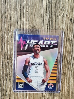     2018-19 optic silver Prizm john wall heart wizards SP!!!