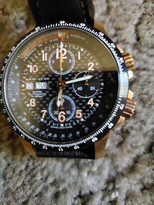 Hamilton Khaki X-Wind Rose Gold Automatic Chronograph