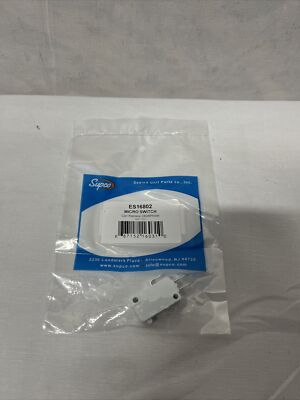 SUPCO ES16802 MICRO DOOR INTERLOCK SWITCH REPLACES KENMORE G31-251/28QBP0495