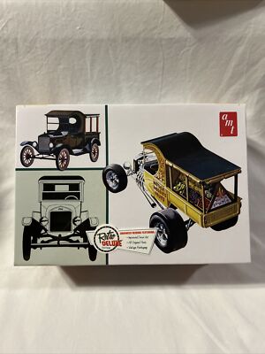AMT Ford T Fruitwagon 1/25 Plastic Model Kit 2 In 1 AMT869/12 SEALED