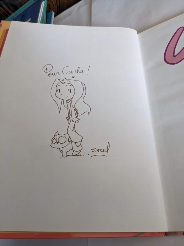 Dedicace Julien Neel Dans LouÂ ! Journal Infime 1	Tbe