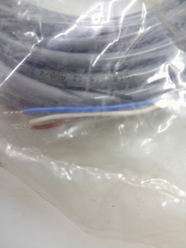 NEW Turck #(RK 4.4T-6) Female EuroFast Cordset Cable ID #(U2177) STRAIGHT 4-Pin