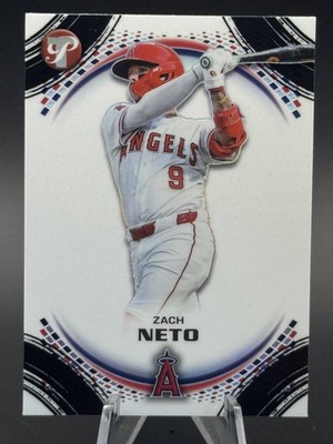 2026 Topps Pristine 99 Zach Neto Paint the Corners Refractor Los Angeles Angels