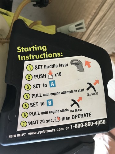 Ryobi Backpack Leaf Blower 185 MPH 510 CFM 42cc 2-Cycle Gas Adjustable Speed