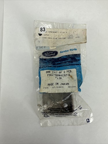 1 PIECE OEM Ford F3CZ-5804132-B Sun Visor Arm Holder Clip 1993-96 Escort NOS