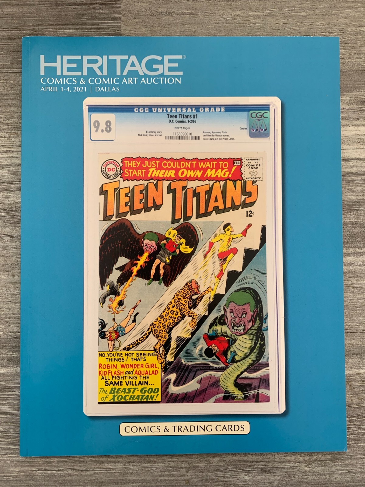 2021 April 1-4 HERITAGE 132pg Auction Catalog FVF 7.0 Comics