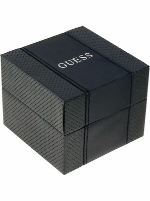 Pre-owned Guess Collection X69020l2s,ladies,dress Elegant,sapphire,screw Crown,100m Wr