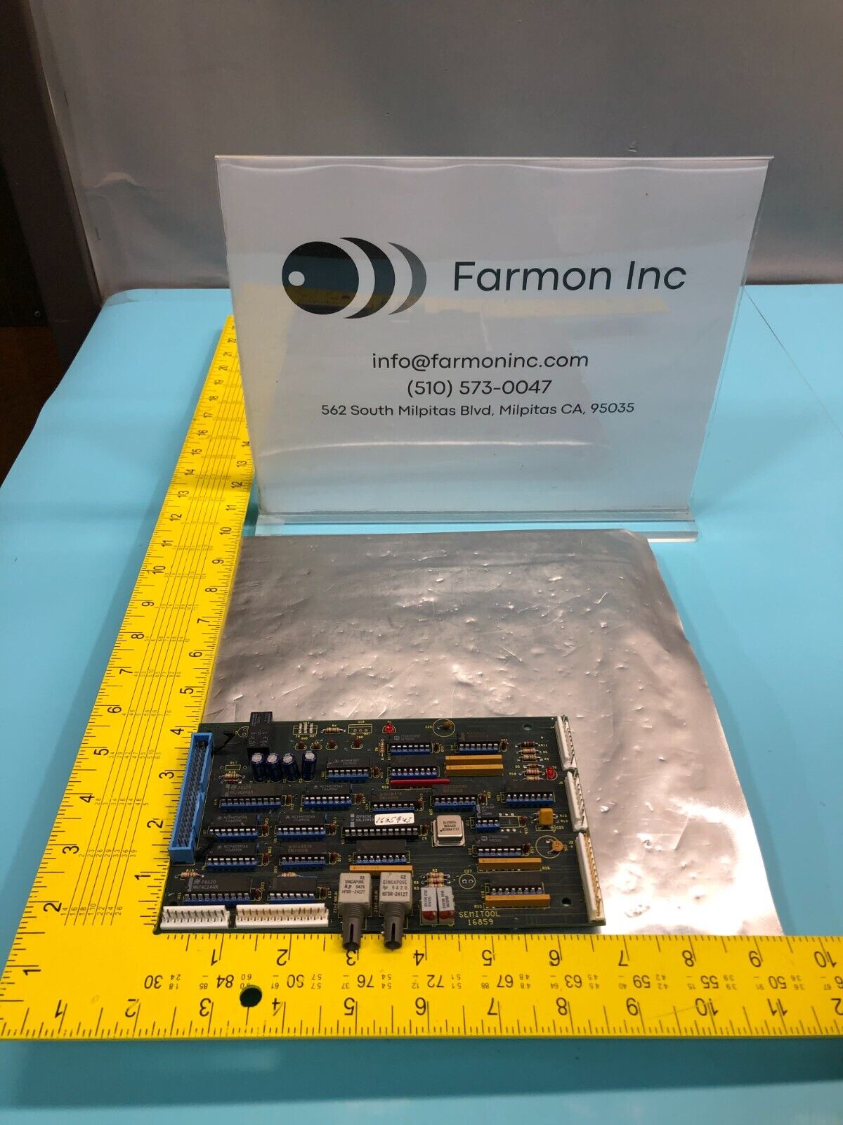 SEMITOOL 16859 FIBER OPTIC RECEIVER PCB BOARD, 148722 | eBay SEMITOOL 16859 FIBER OPTIC RECEIVER PCB BOARD, 148722 | eBay