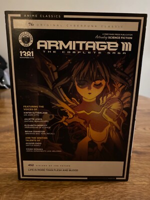 Armitage III - Anime Classics Edition (DVD, 2012, 3-Disc Set)