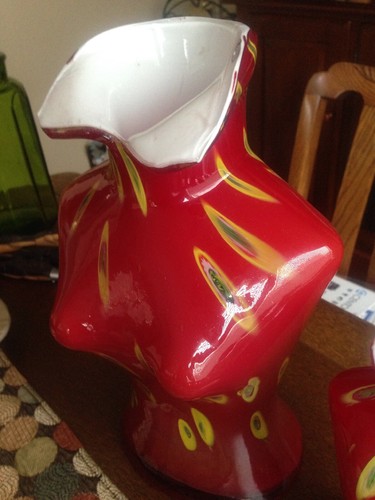 A Pair Of Vintage murrano Torso Vases