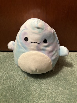 Kellytoy Squishmallow Basmina The Beluga Whale  7.5'' Tye Dye Plush Toy NWT