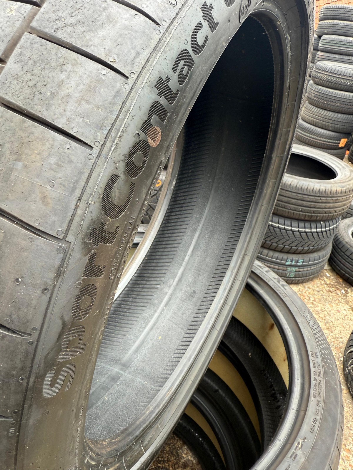 255 35 21 Continental, SC 6, MO1, XL, 98Y, x1 Single Tyre 6.5mm (F1_tyres) YD140