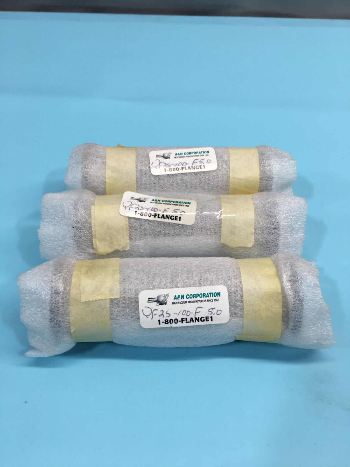 LOT OF 3 A&N QF25-100-F5.0 FLEX HOSE , 1-800-FLANGE1, 121878