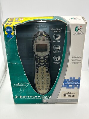 LOGITECH Harmony 659 Advanced Universal Remote Control Wireless NEW Open Box