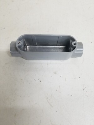 Cooper Crouse-Hinds C15   1/2'' Conduit Body, Metallic Outlet Box    Box of 3