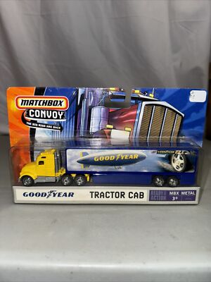 Matchbox Convoy MBX Metal Tractor Cab Goodyear Tires Blimp 2005 New J4746