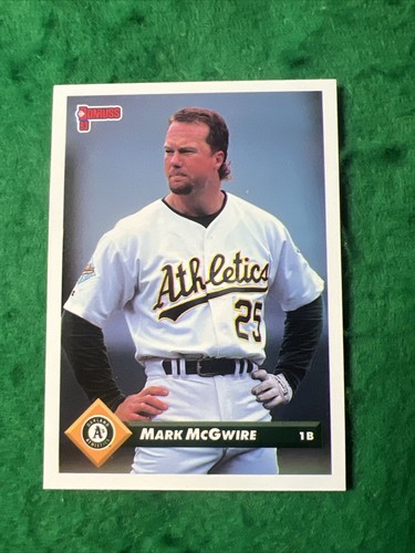 1993 Donruss Mark McGwire Oakland Athletics #479 | eBay