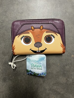 NWT Loungefly Raya and the Last Dragon Tuk Tuk Cosplay Zip Around Wallet