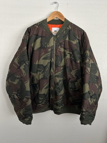ジャケット・アウター fcrb nike mastermind camouflage jacket s Nike Life MA1 Flight Camo Insulated Bomber Jacket FB7591-222