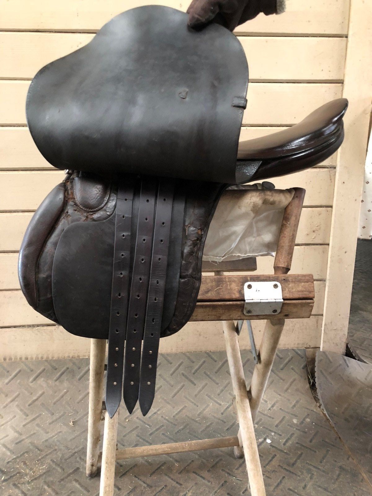 Vintage ~ Collectible ~ Michael J. Knoud Polo/Hunter Saddle ~ 18