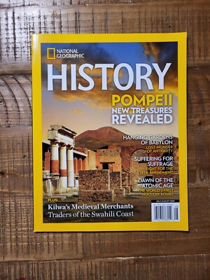 National Geographic History Magazine July/August 2020 Pompeii Babylon Garden