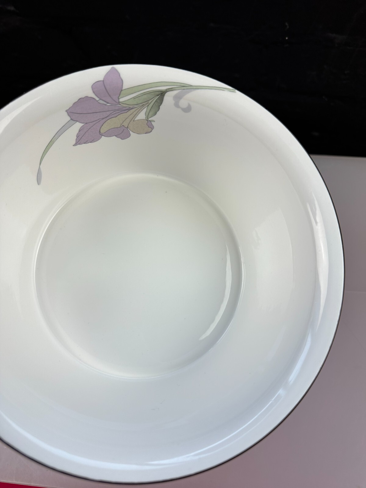 Noritake New Decade Cafe De Soir Vegetable Serving Dish / Bowl 8.25" x 3.25"