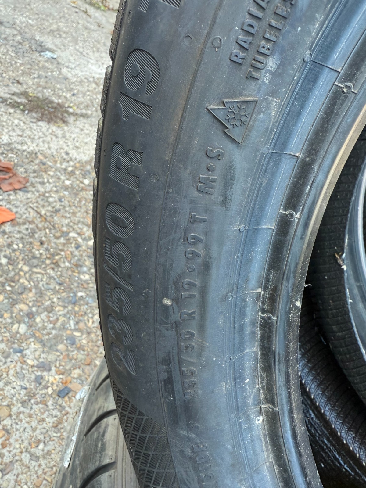 New 235 50 19 Continental, Winter, C-Seal, M+S, 99T, x1 Tyre (F1_tyres) YD284