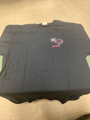 TUPPERWARE Party promotional t-shirt Be Tup Aware Consultant Rare Medium