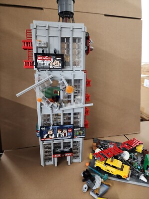 Lego Marvel Spider Man Daily Bugle 76178 Incomplete