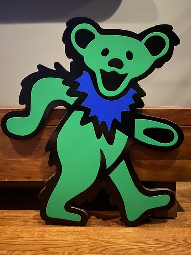 ブロッターアート Grateful Dead “Dead Bear” 図版 ブロッターアート Grateful Dead “Dead Bear” 図版
