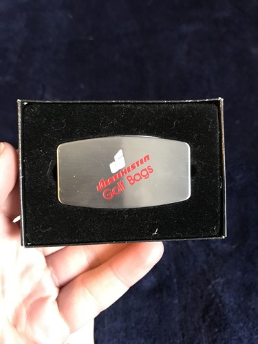 Vintage Westchester Golf Bags Bag Money Clip Pocket Knife Zippo NOS NEW OLD