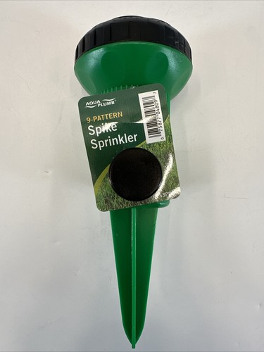 Aqua Plumb 9 Spray Pattern Spike Sprinkler Linkable