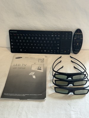 Samsung Keyboard VG KBD2000 With Remote And 3D Glasses