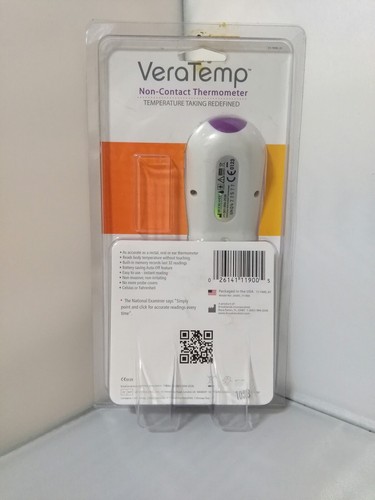 NEW VeraTemp Pro Non-Contact Infrared Thermometer Baby Adult + FREE Batteries