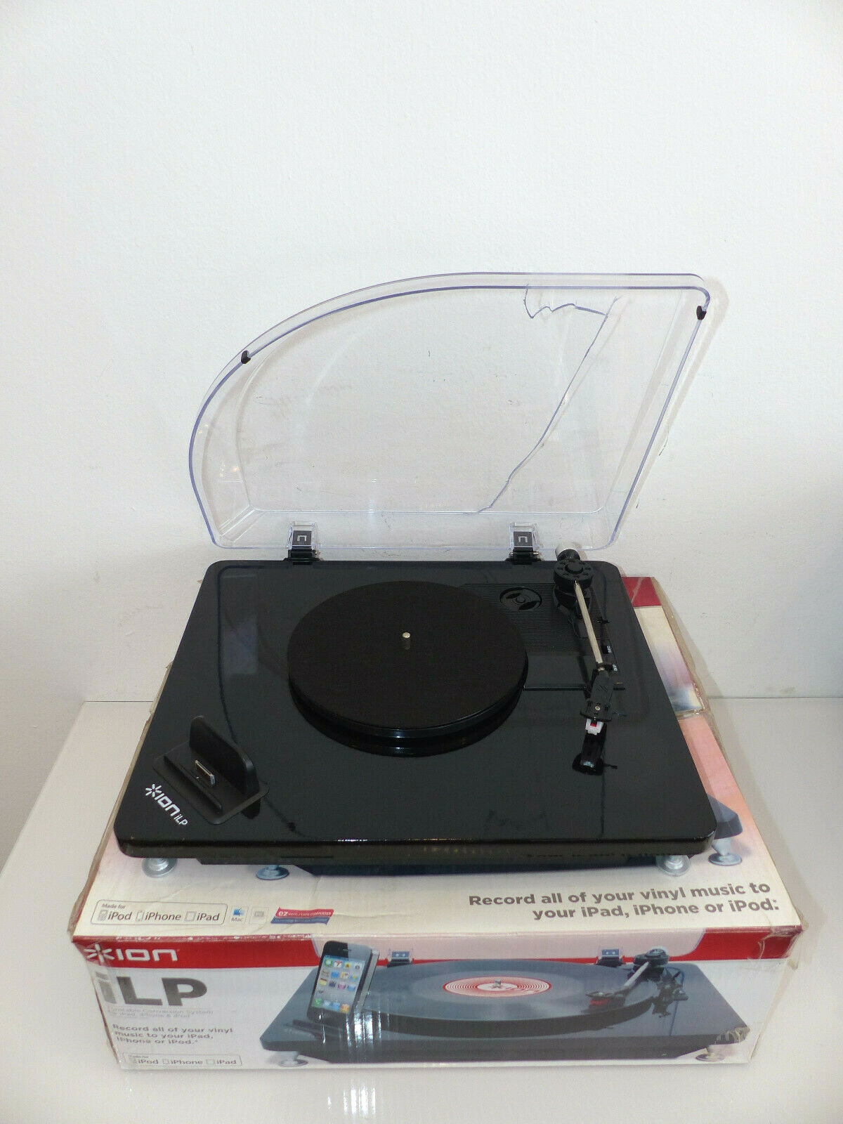 ION iLP Plattenspieler Schallplattenspieler Turntable Umwandlung System