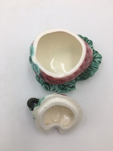 VIKING HAND MADE STRAWBERRY JAM POT JAPAN