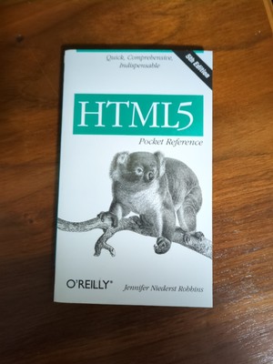 HTML5 Pocket Reference: Quick, - Paperback, by Robbins Jennifer - Good
