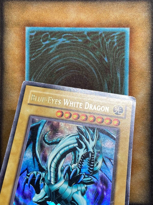 Yugioh Blue-Eyes White Dragon LOB-001 Ultra Rare MP | eBay